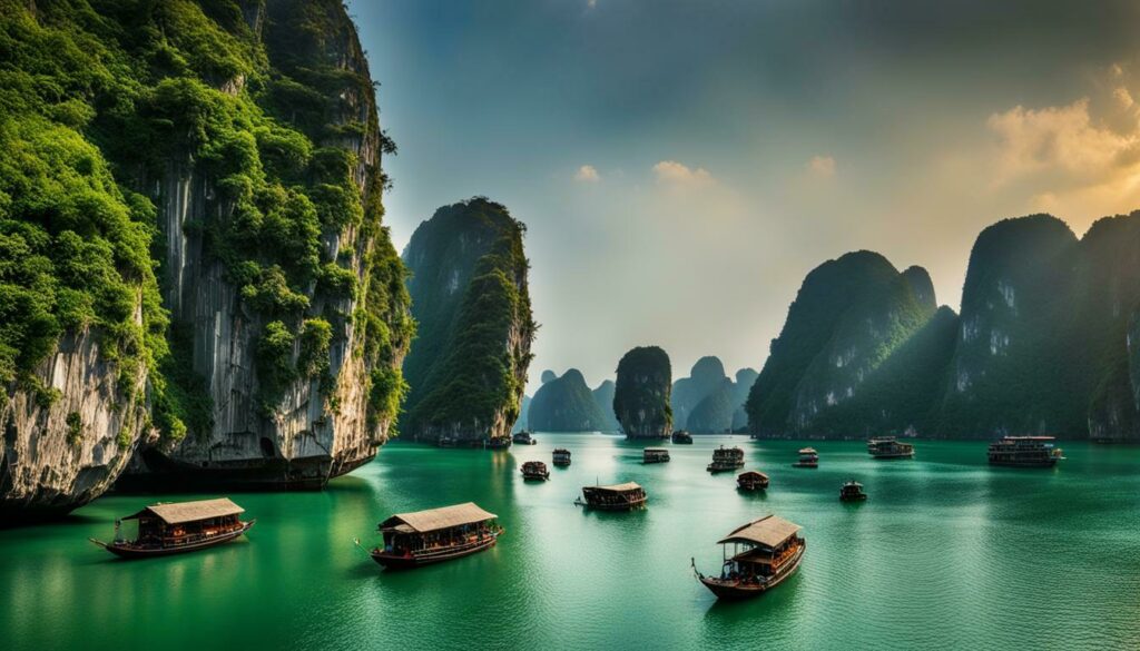 Top attractions in North Vietnam - Halong Bay